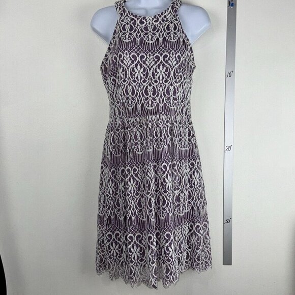 Altar’d State Purple Crochet Dress - Picture 3 of 12